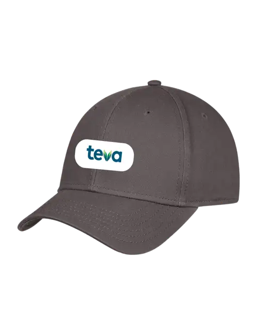 Charcoal Structured Cap Hook & Loop w/Teva Logo
