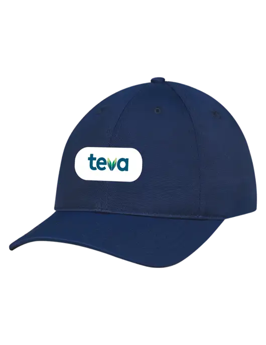 Navy Nylon Twill Performance Cap w/Teva Logo