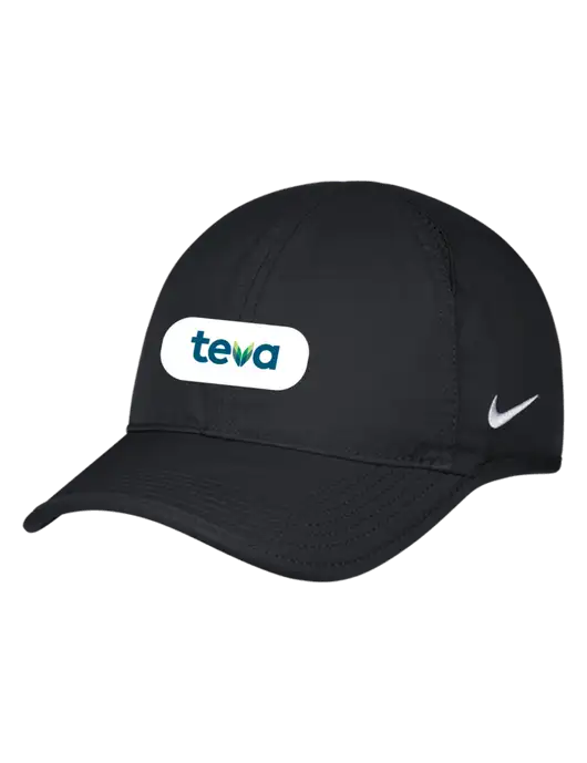 Nike Black Featherlight Cap w/Teva Logo