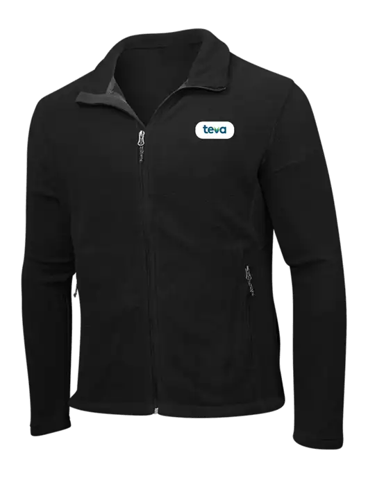 Black Fleece Jacket w/Teva Logo