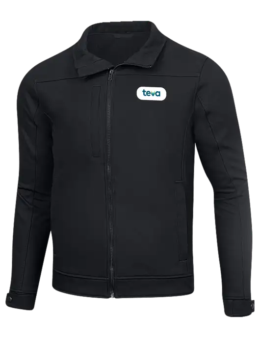 Cornerstone Charcoal Duck Bonded Soft Shell Jacket w/Teva Logo
