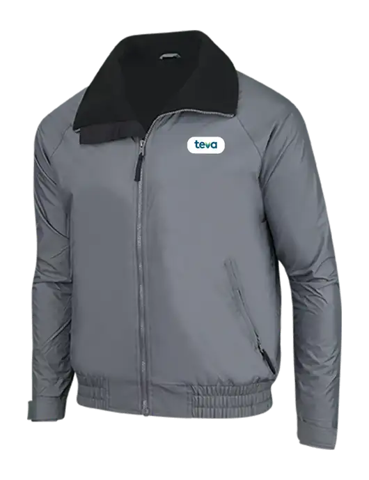Dark Grey/Black Classic Competitor Jacket w/Teva Logo