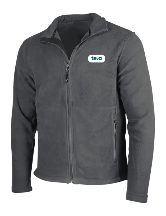 Dark Grey Fleece Jacket w/Teva Logo