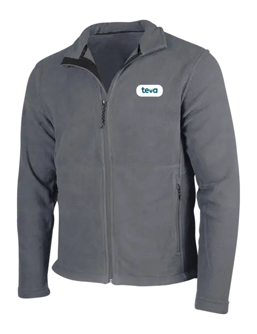 Medium Grey Fleece Jacket w/Teva Logo