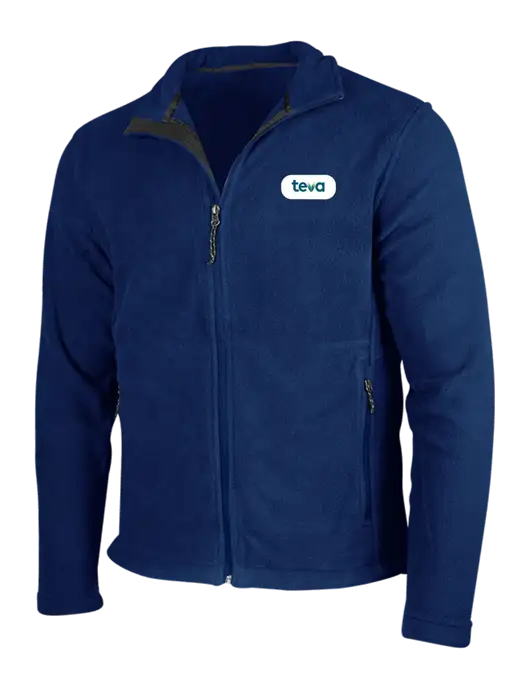 Navy Fleece Jacket w/Teva Logo
