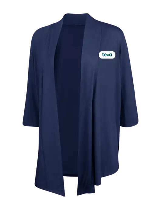 Dress Navy Blue Womens Concept Shrug w/Teva Logo