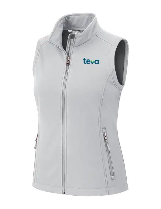 Marshmellow Womens Core Soft Shell Vest w/Teva Logo