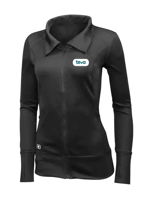 OGIO Blacktop Womens Endurance Fulcrum Full-Zip w/Teva Logo