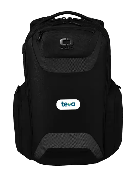 OGIO Black Charcoal Connected Pack w/Teva Logo
