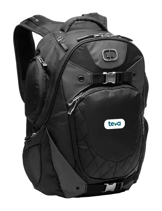 OGIO Black Squadron Pack w/Teva Logo