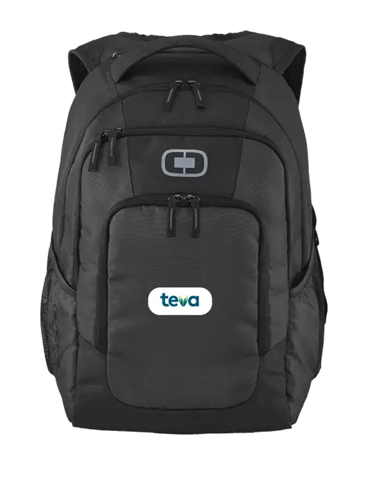 OGIO Diesel Grey Logan Laptop Backpack
 w/Teva Logo