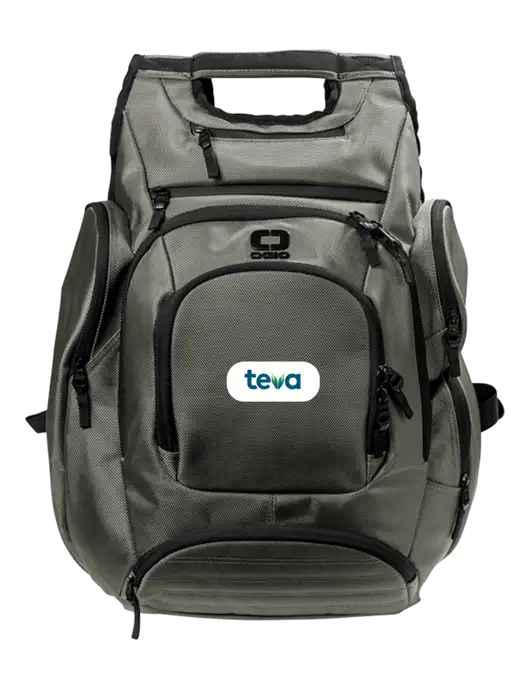 OGIO Medium Grey Metro Ballistic Laptop Backpack w/Teva Logo